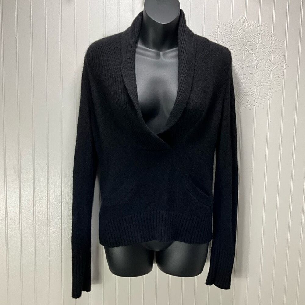 J. CREW Alpaca Merino Wool Blend Deep V Sweater